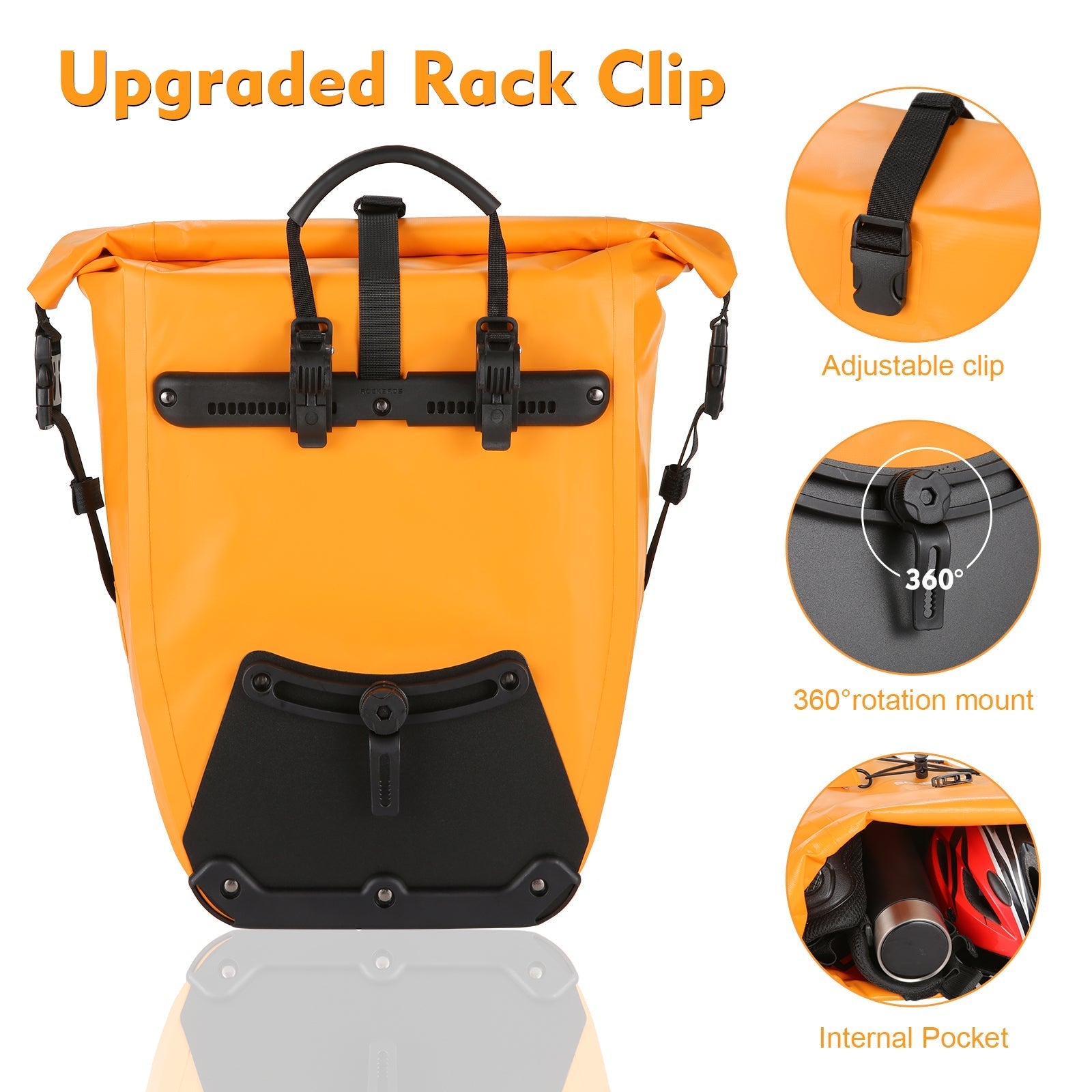Wasserdichte Gepäckträgertasche